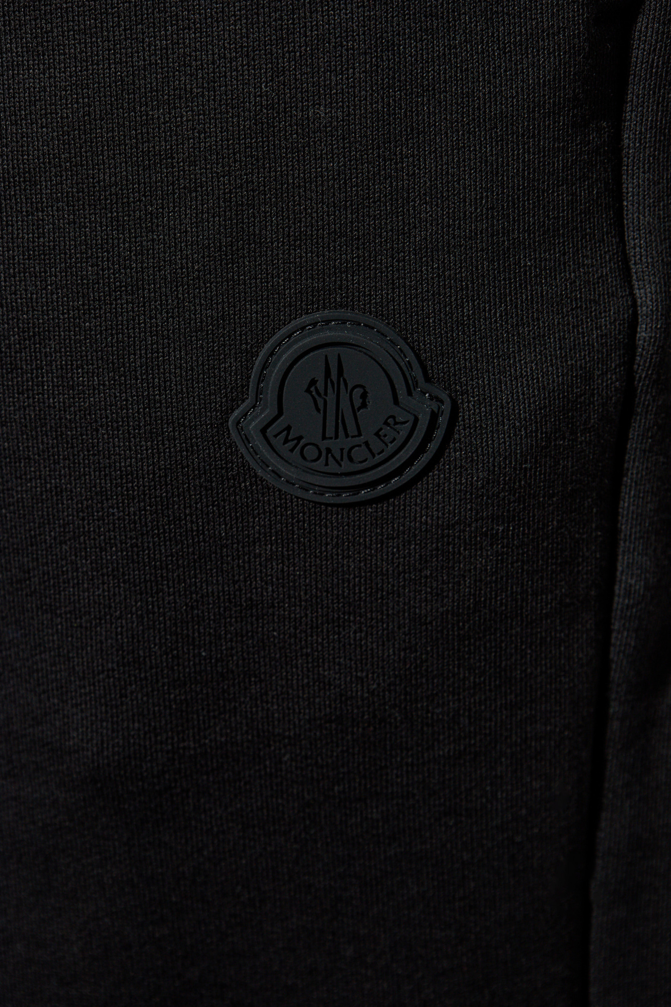 Moncler Tapered Track Pants In Black