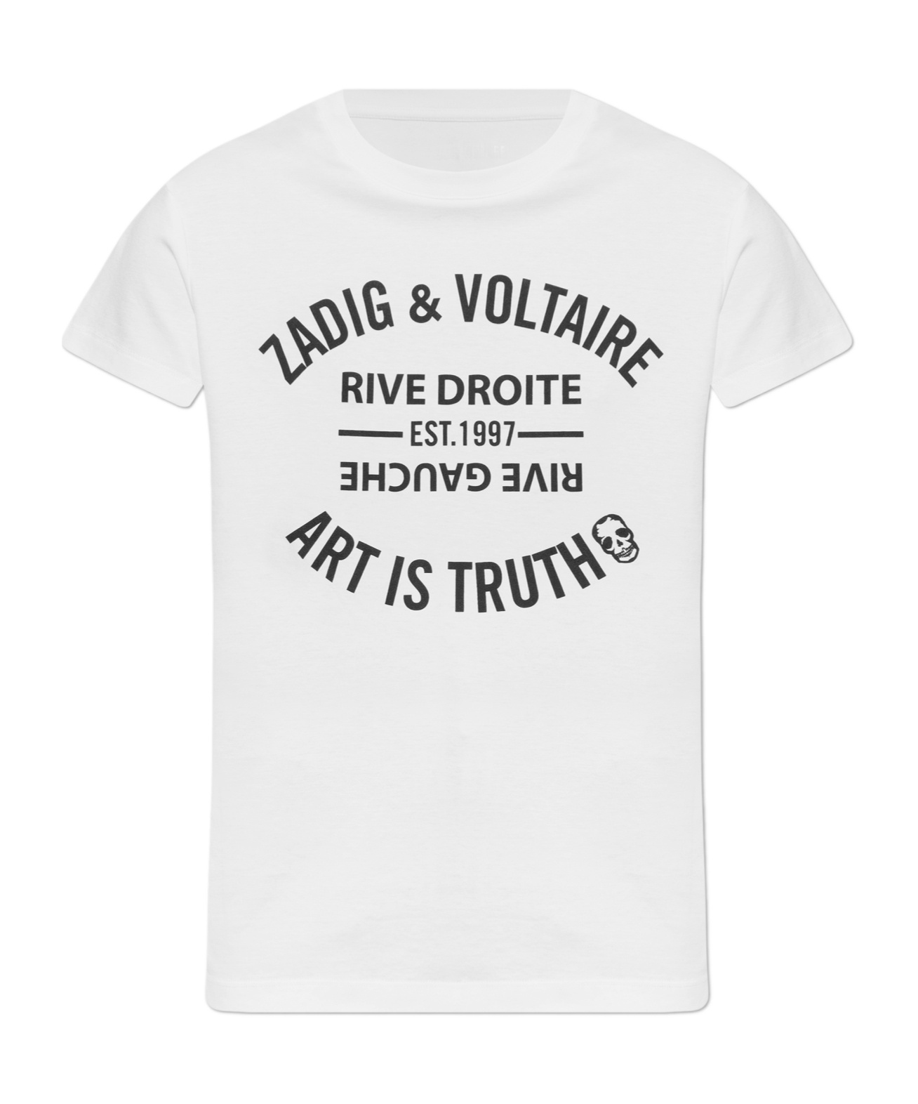 Zadig & Voltaire Short-sleeved T-shirt In White