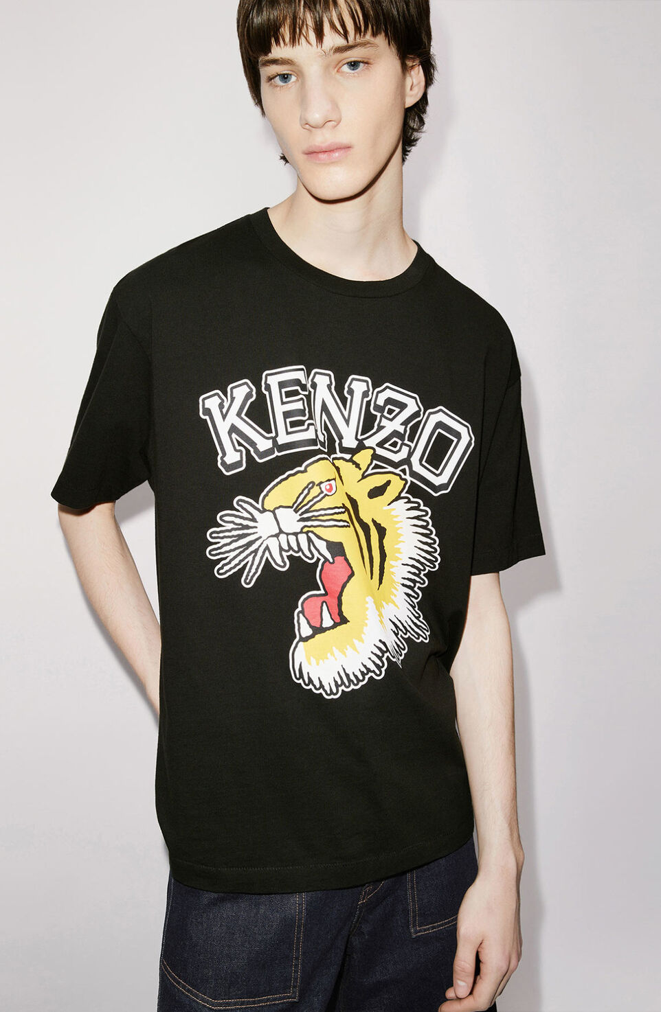 Kenzo Short-sleeved T-shirt In Black