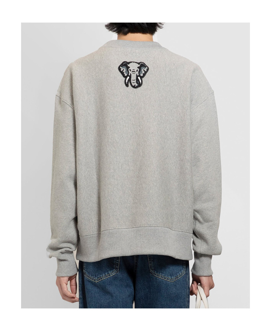 Kenzo Patches Sweatshirt In Gray