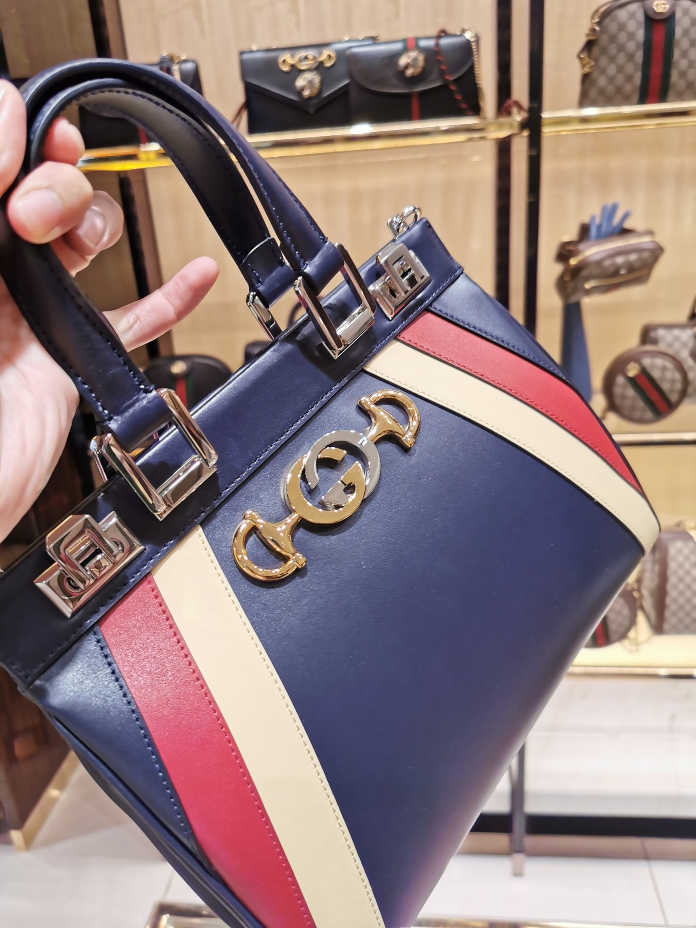 Gucci Small Zumi Tote Bag