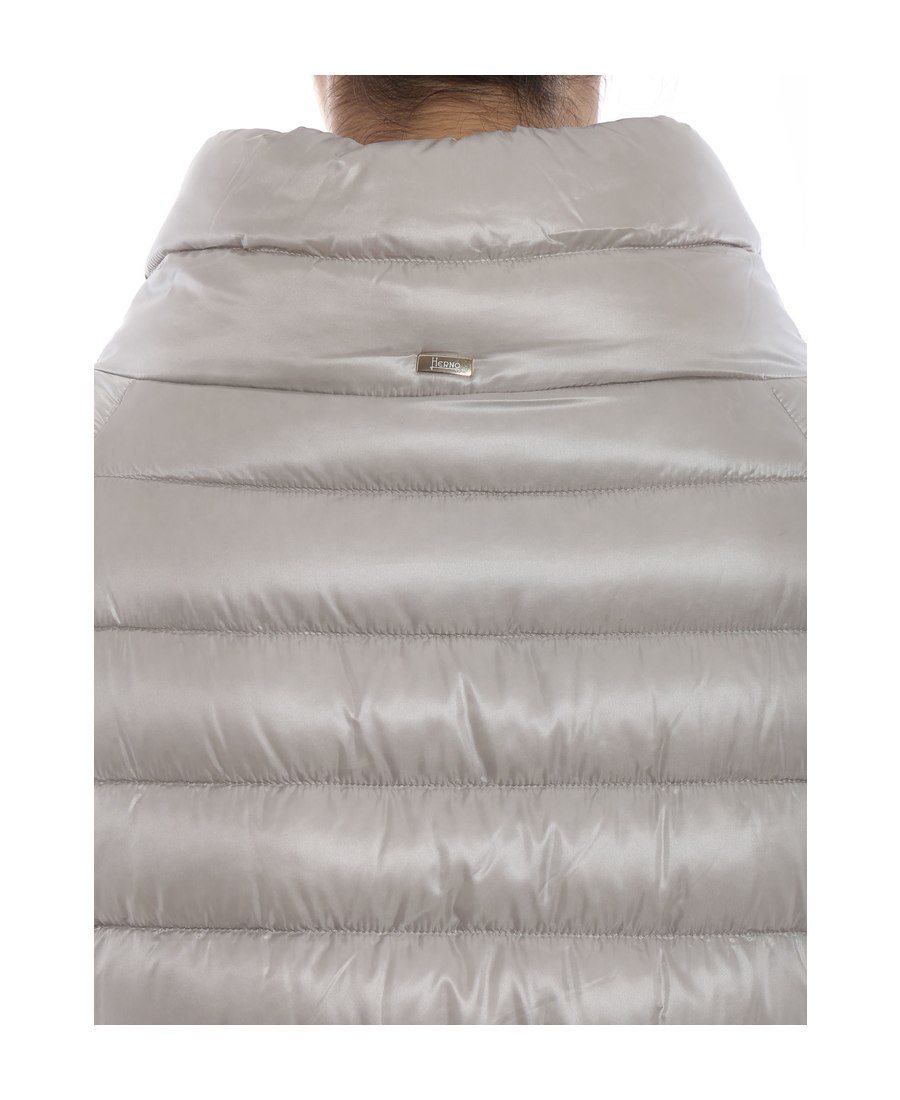 Herno Zipped Padded Jacket In Gray