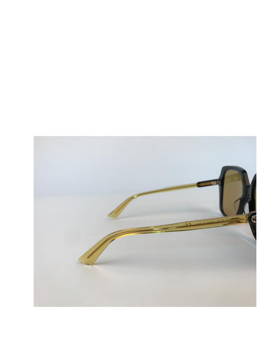 Gucci Square Sunglasses In Brown
