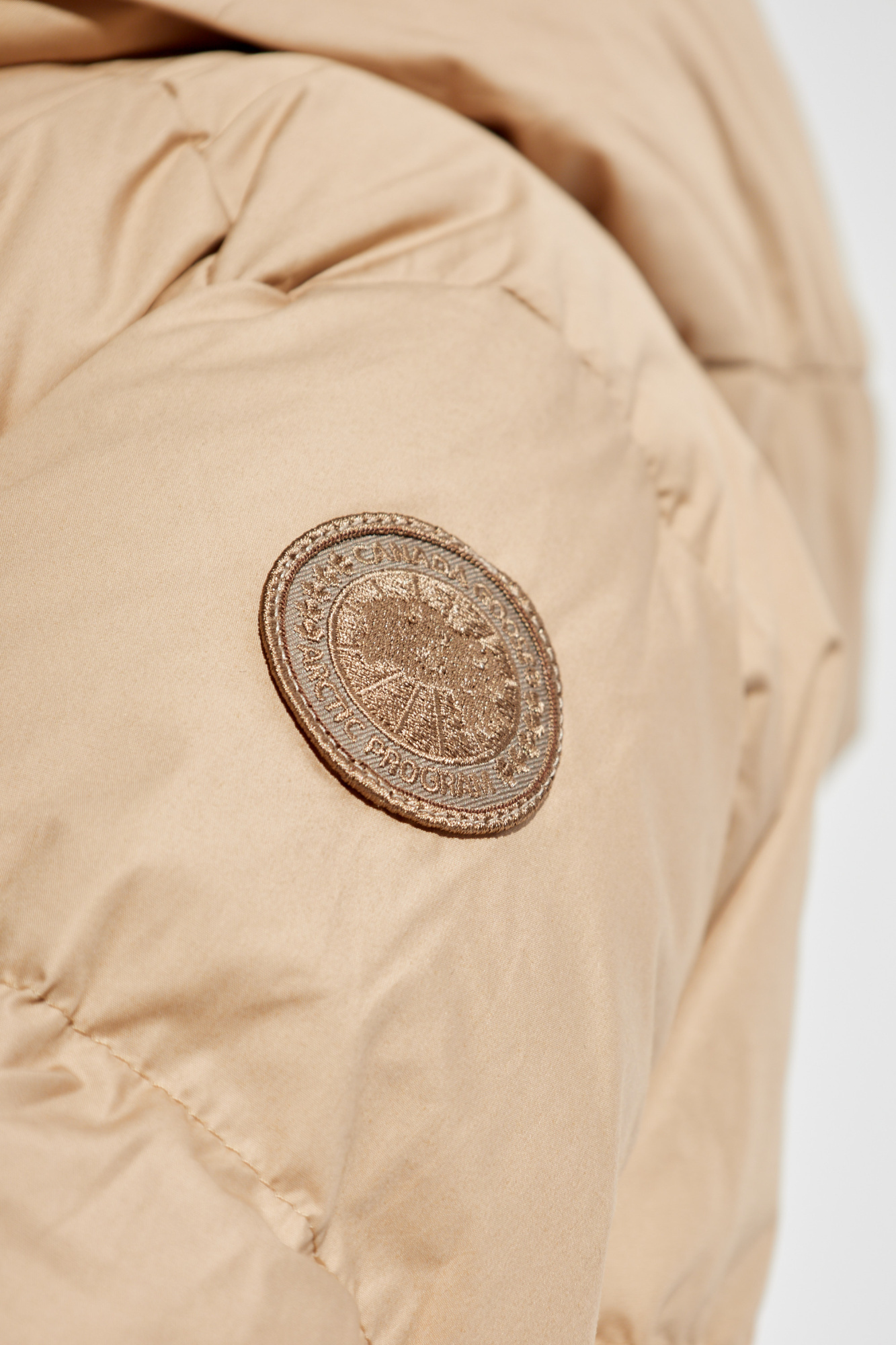 Shop Canada Goose Garnet Puffer In Nude