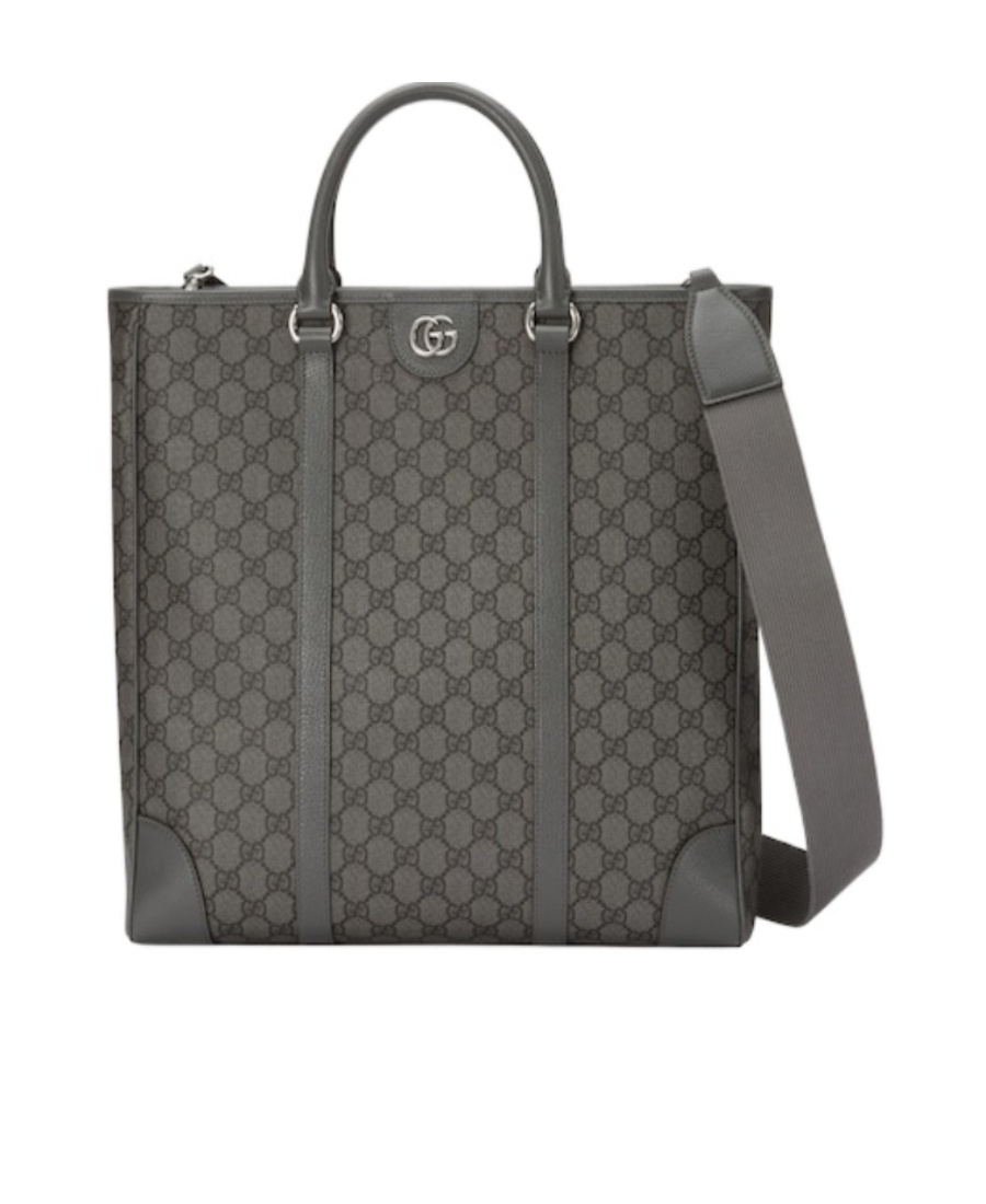Gucci Medium Ophidia Tote Bag In Black