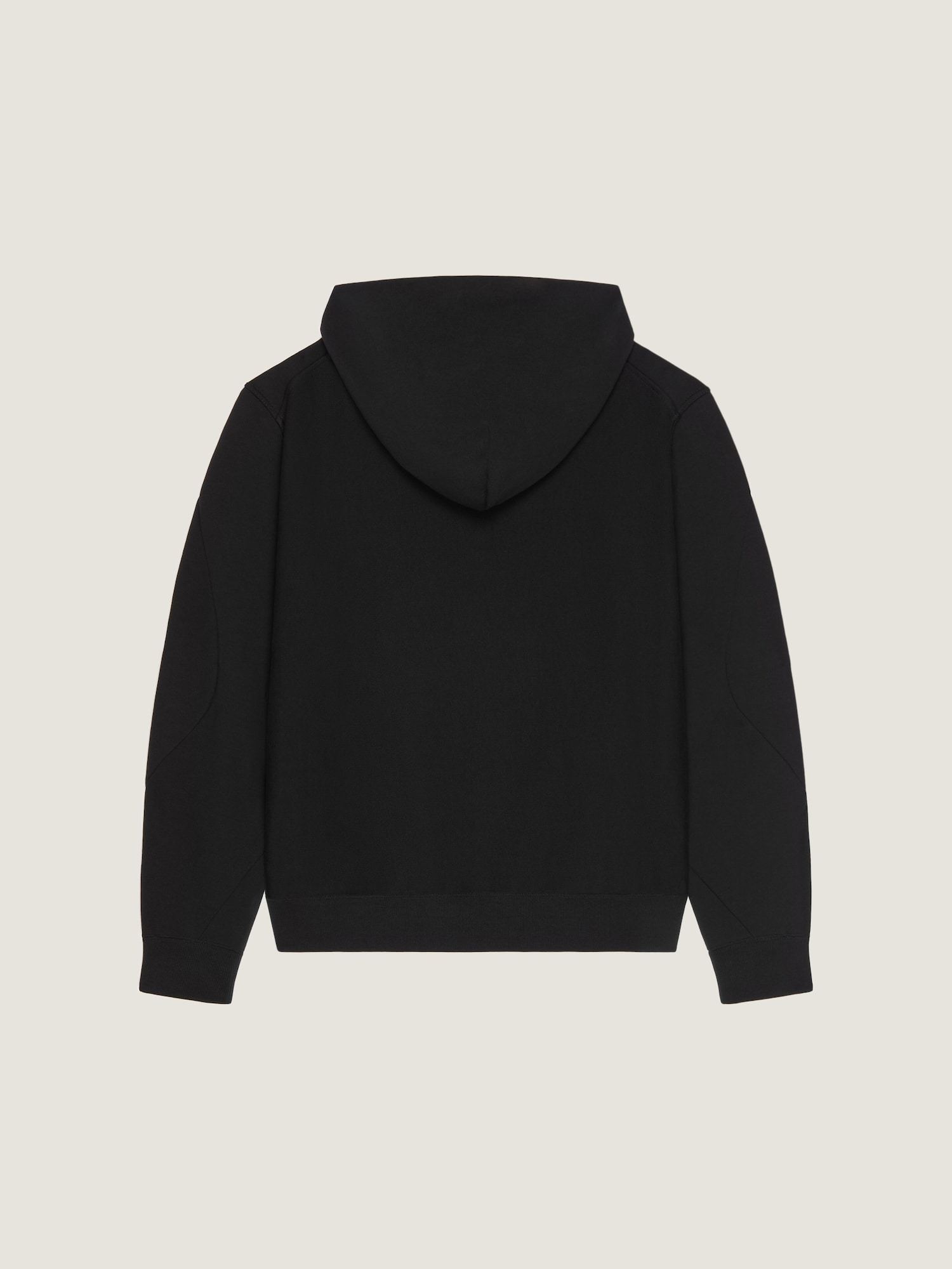 Givenchy Couture Seam Fleece Hoodie With Paris Embroidery Clothing In Black