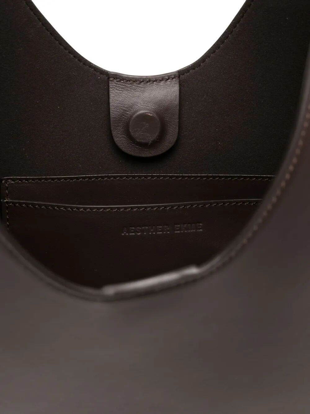 Aesther Ekme Crescent Suede Tote Bag In Brown