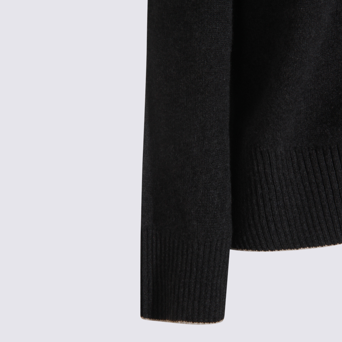 Eleventy Zip-up Hooded Sweater In Black