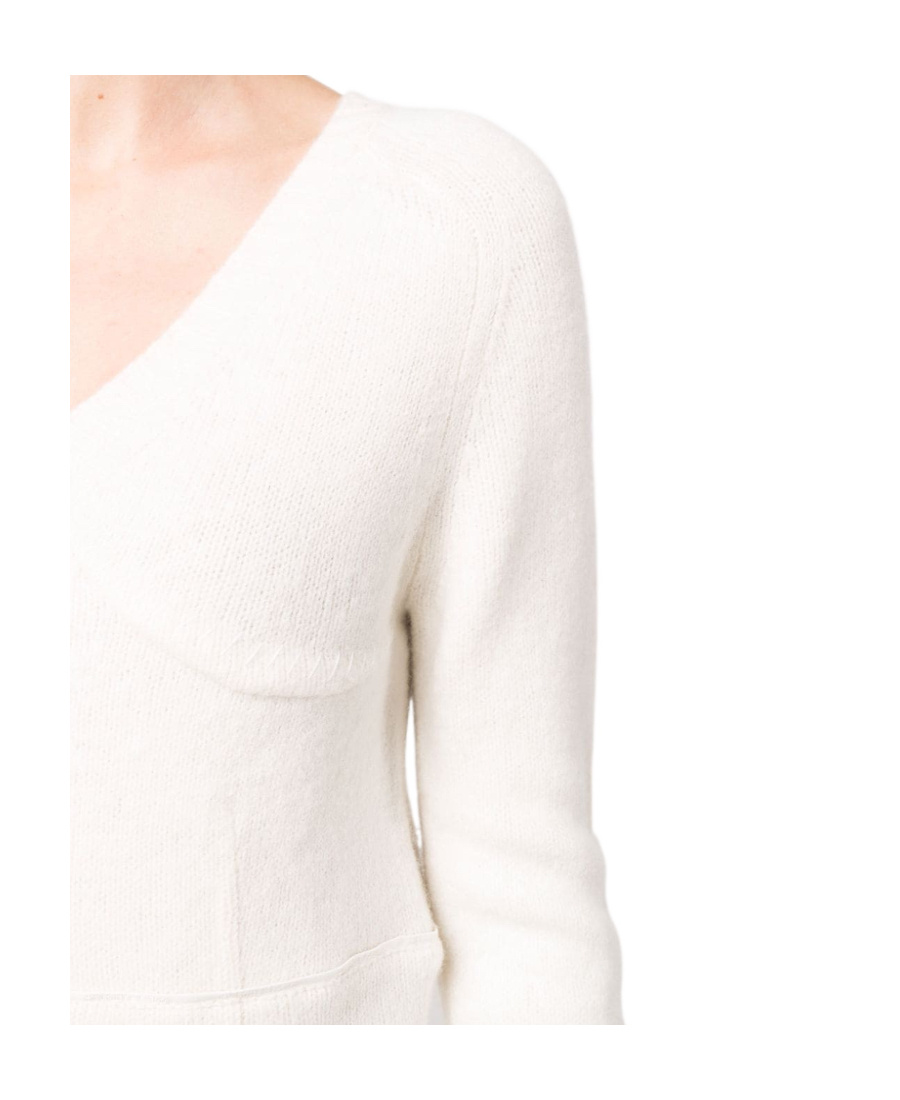 Helmut Lang V-neck Wool-knit Jumper