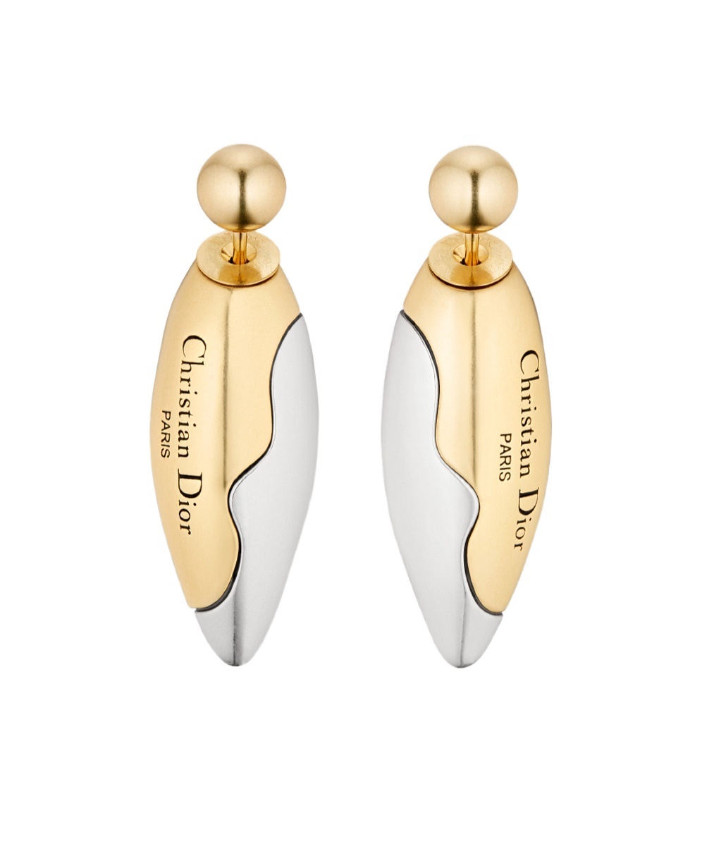 Dior Tribales Earrings In Gold