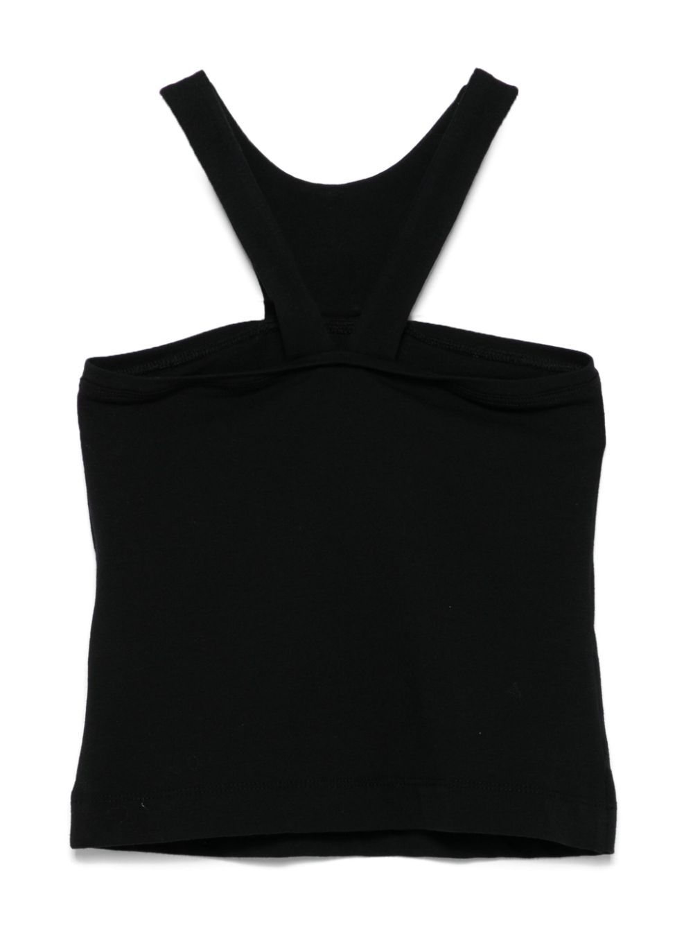 Monnalisa Lightweight-jersey Top In Black