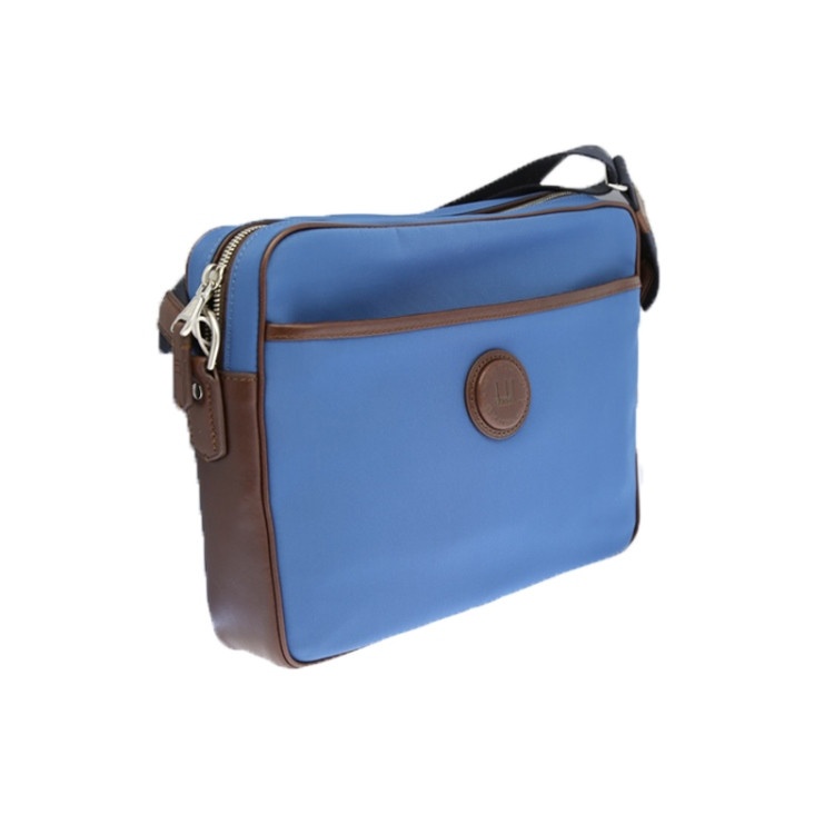 DUNHILL LOGO SHOULDER BAG 