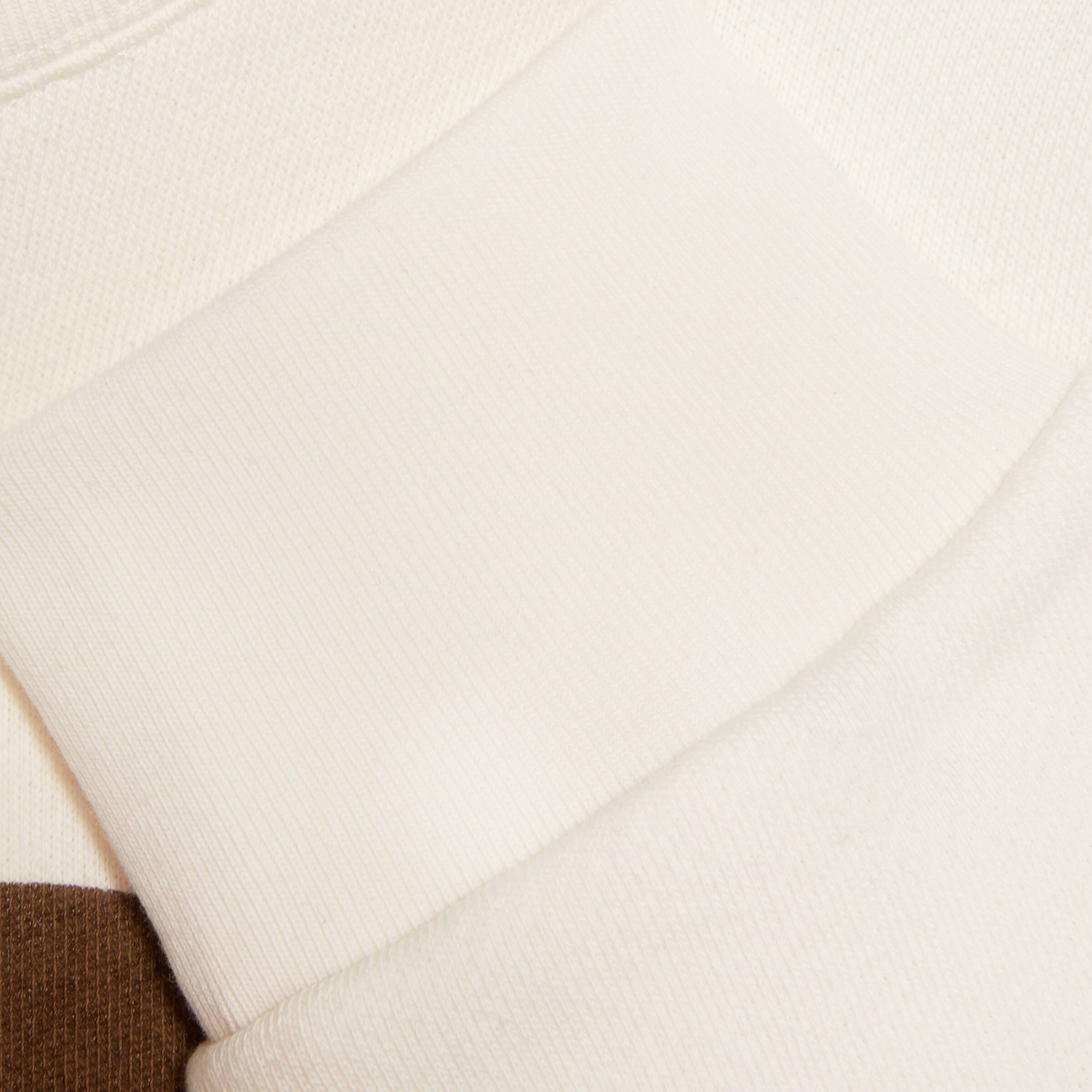 Gucci X The North Face Logo Sweatshirt In White