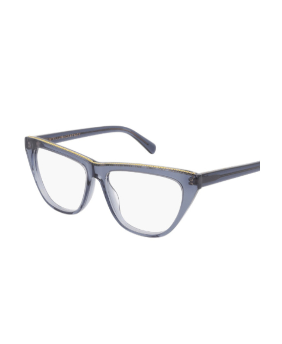 Stella Mccartney Logo Flat Mirror In Gray