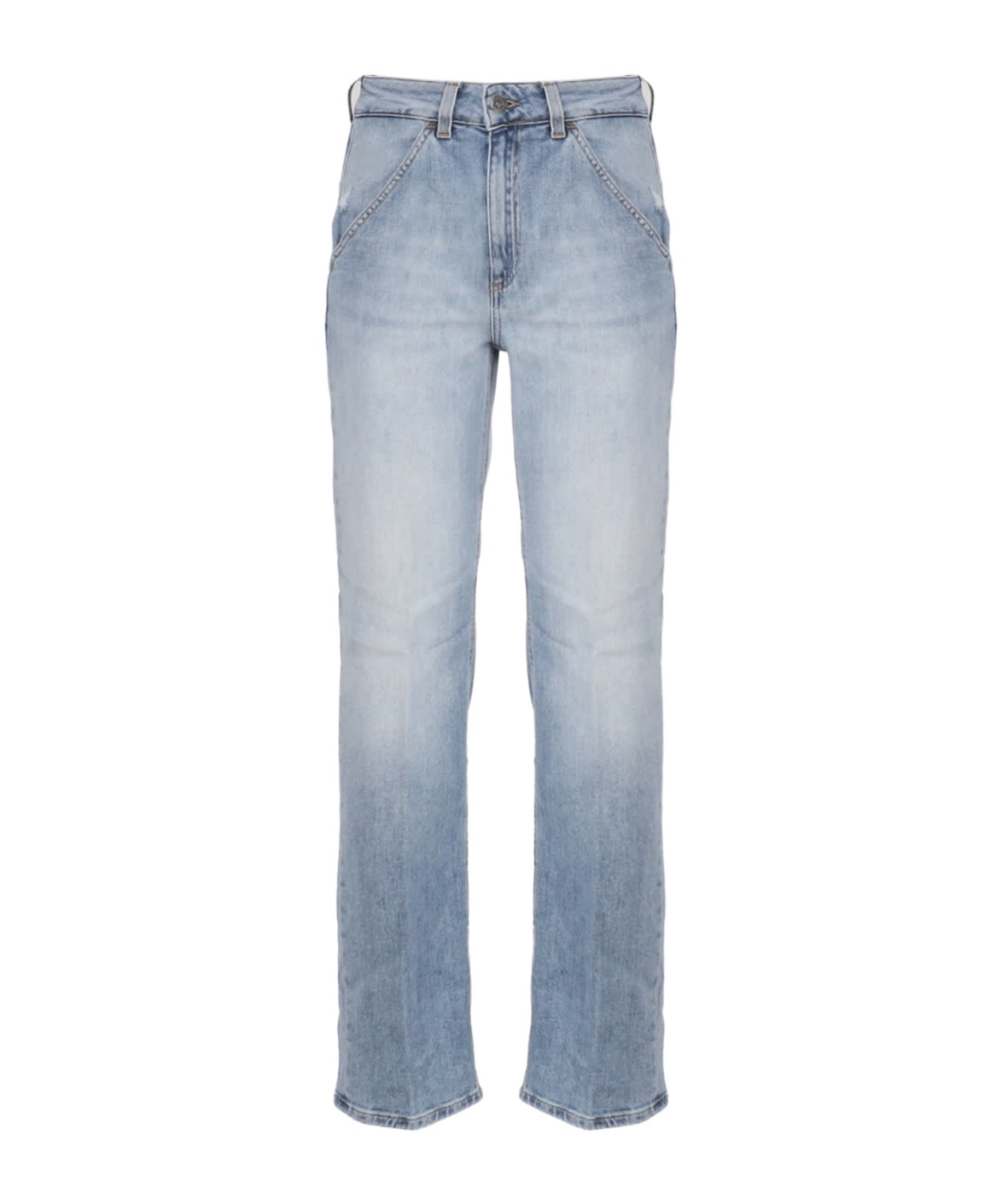 Dondup Joss Jeans In Cotton Denim In Gray