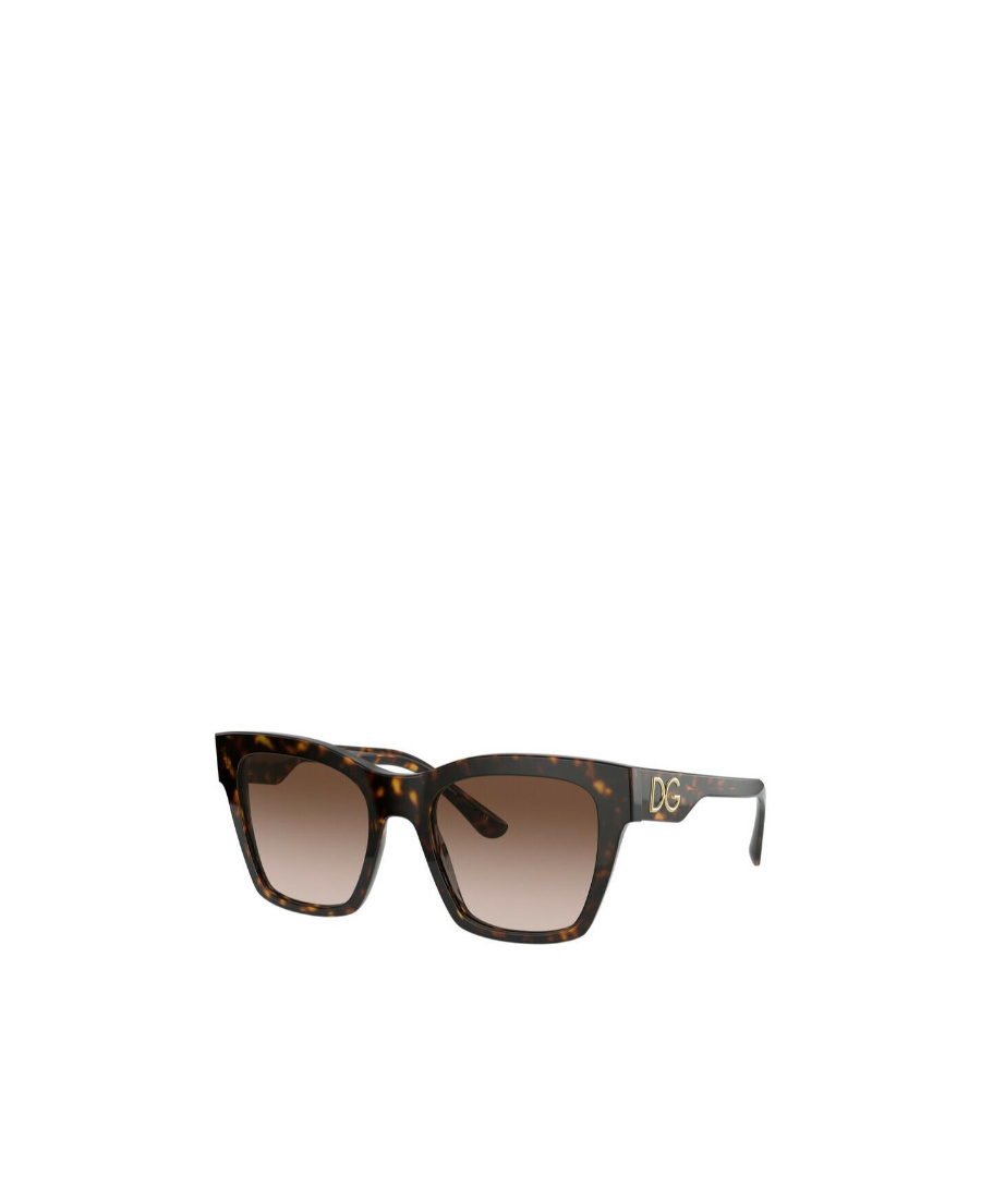 Dolce & Gabbana Logo Sunglasses In Black