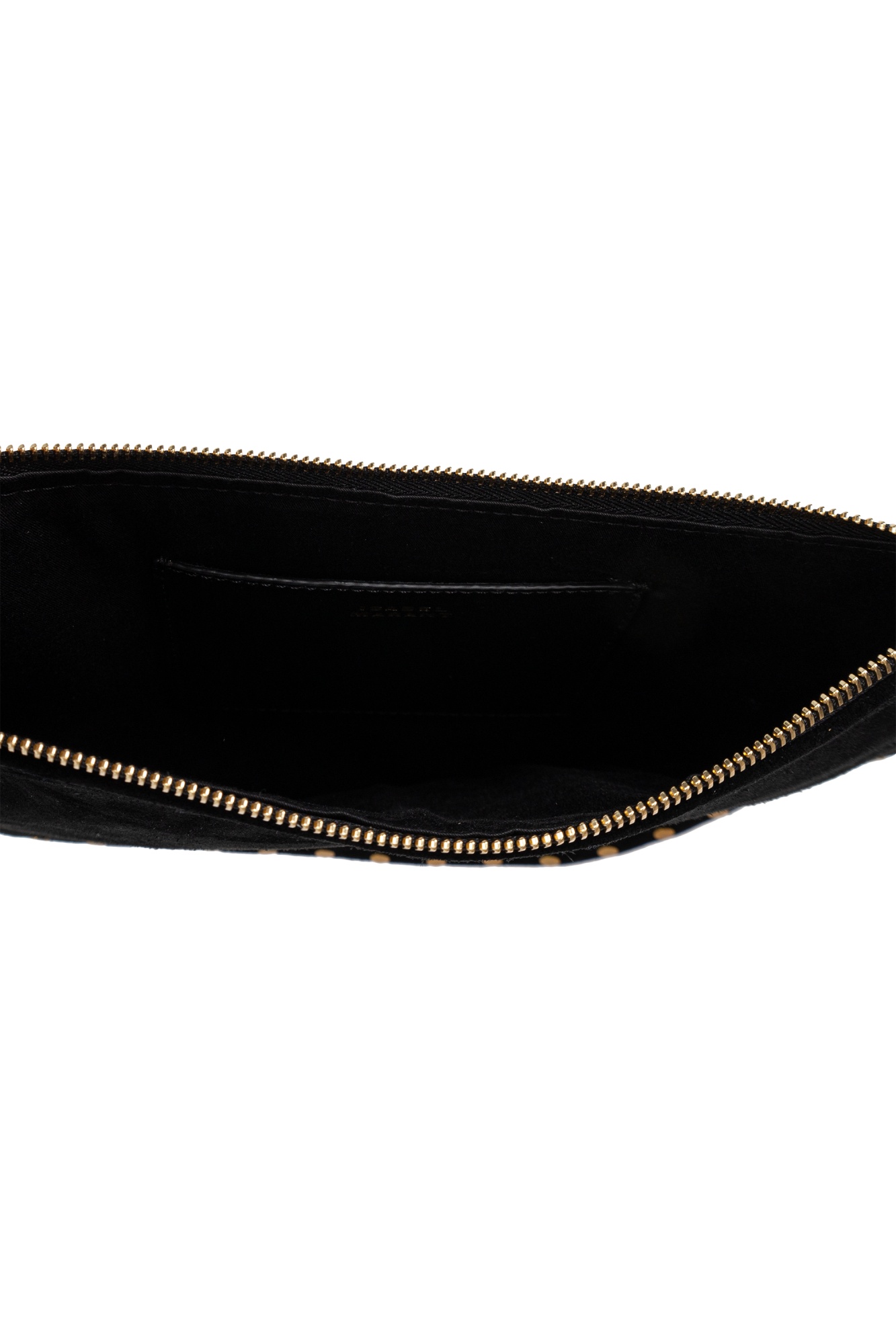 Isabel Marant Kanao Suede Cross-body Bag In Black