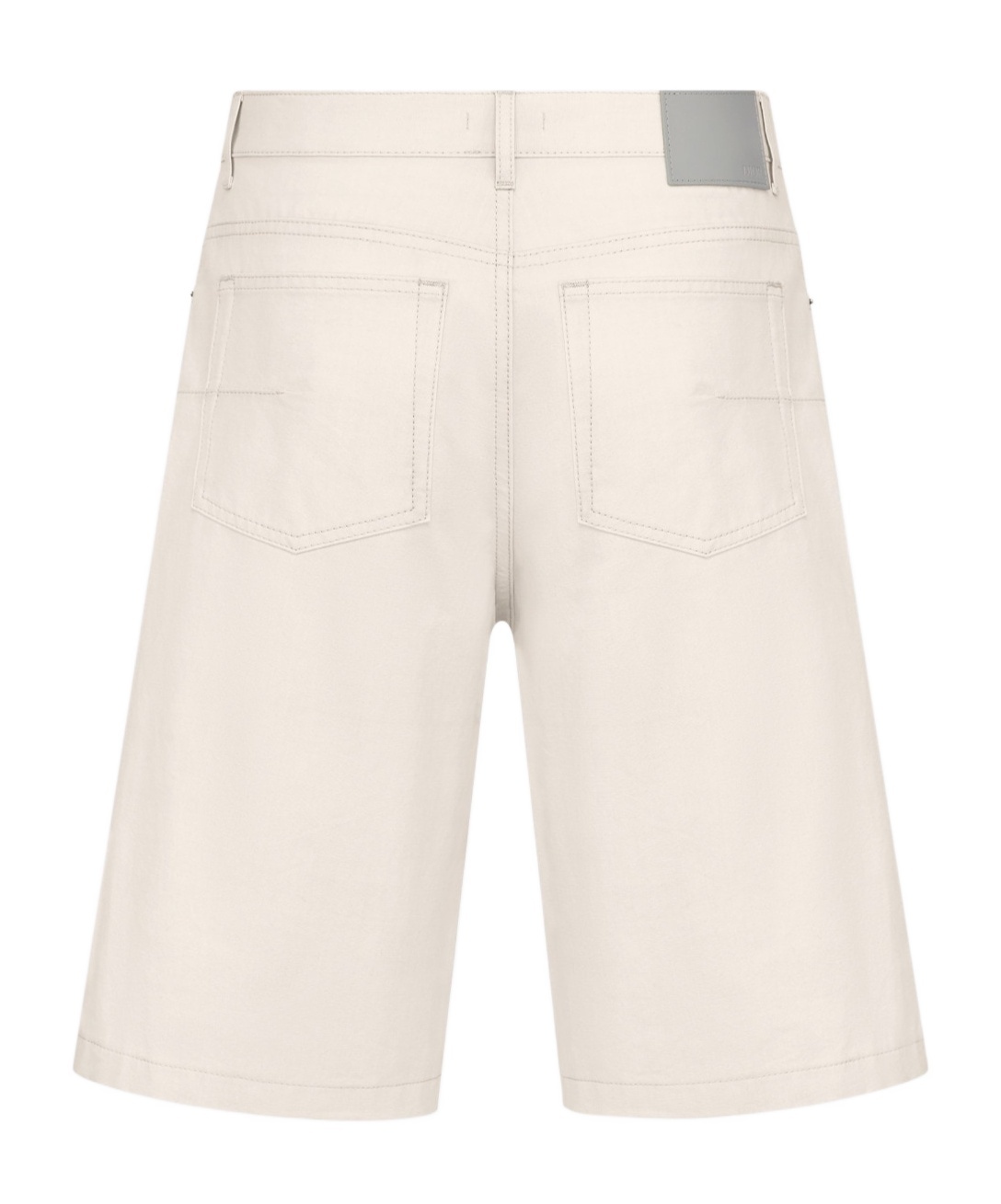 Dior Cd Heart-shaped Bermuda Shorts In White