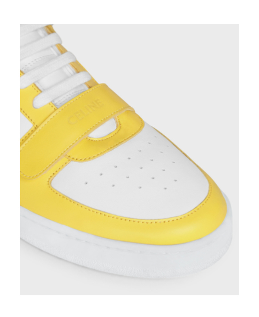 CELINE CT-02 MID SNEAKER WITH VELCRO IN CALFSKIN