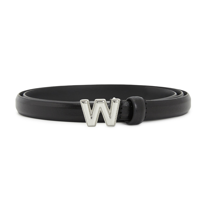 Weekend Max Mara Logo Belt In Black