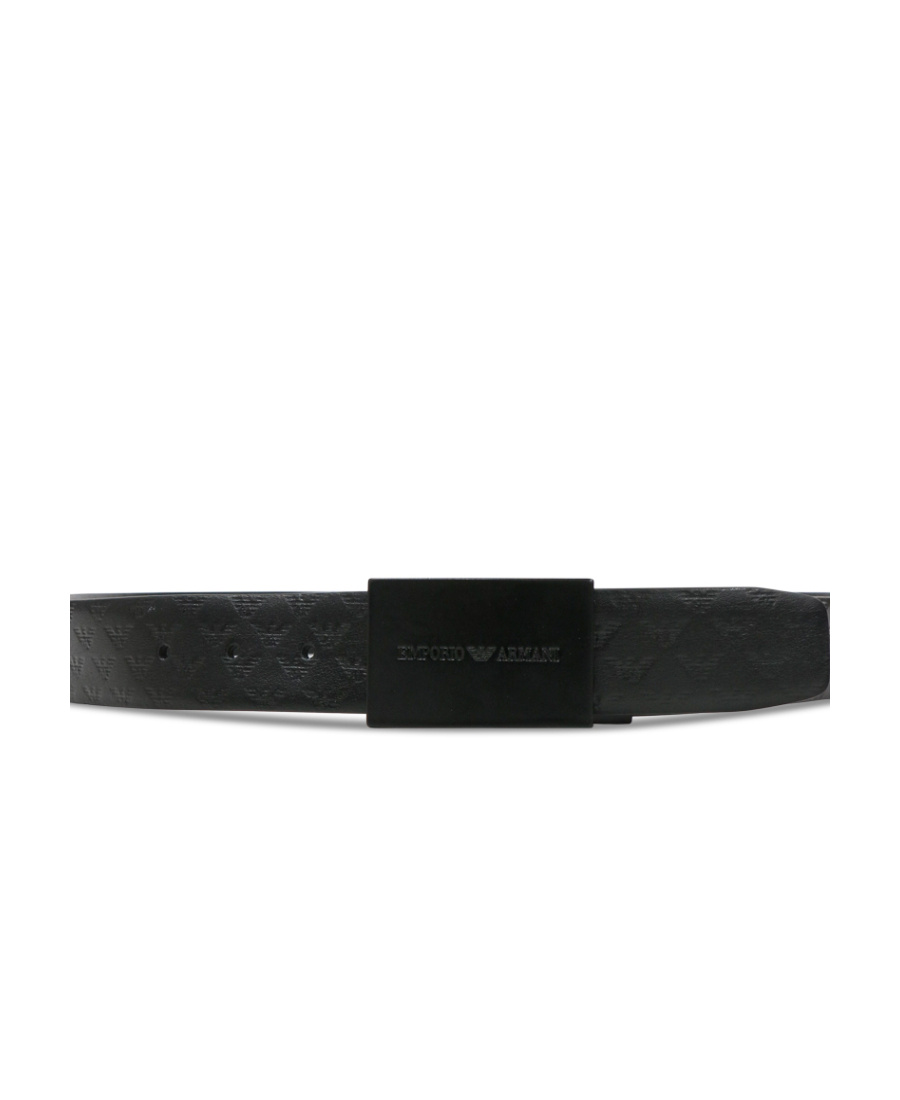 EMPORIO ARMANI LOGO ENGRAVING BELT