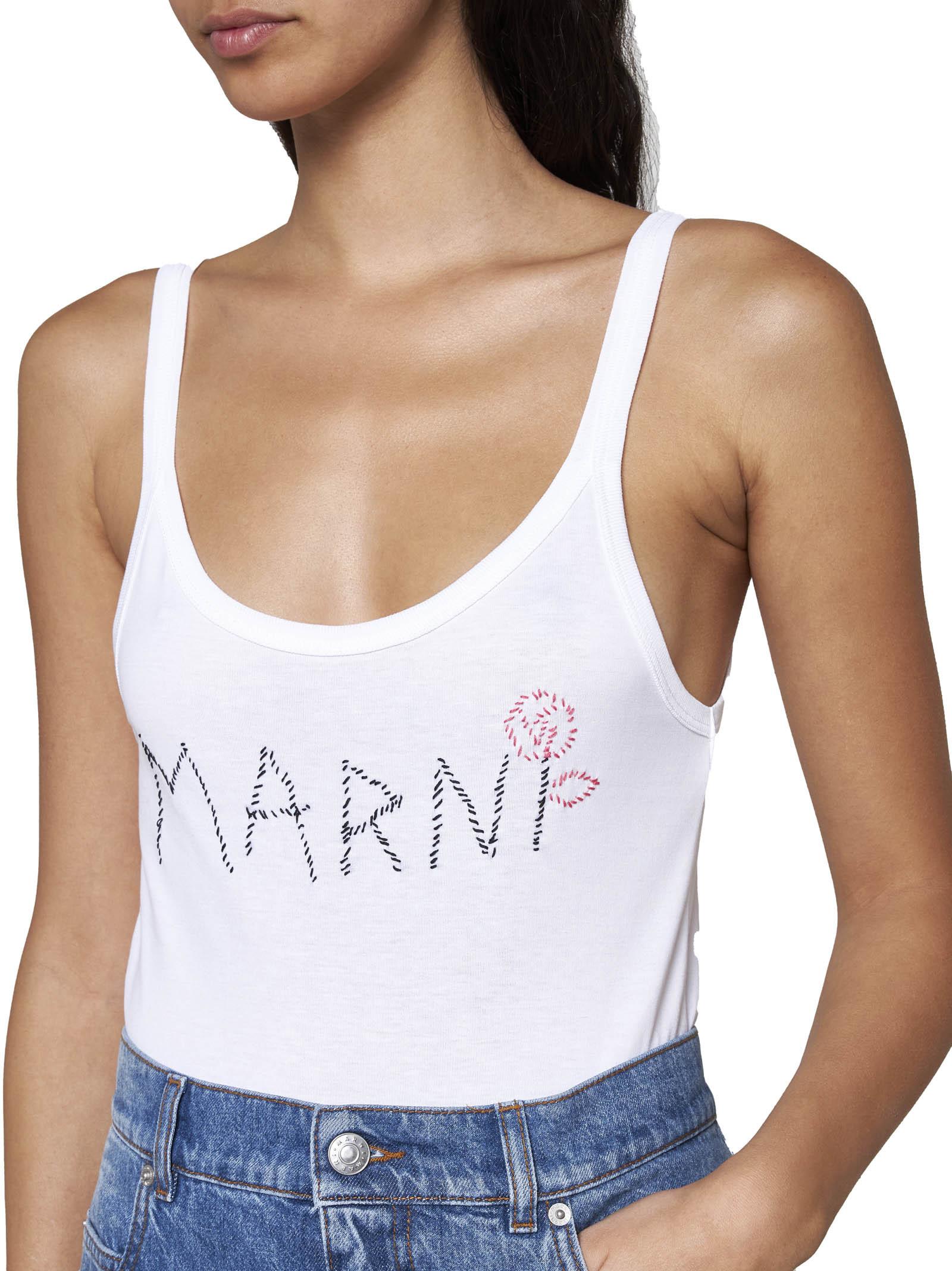 Marni Top In White