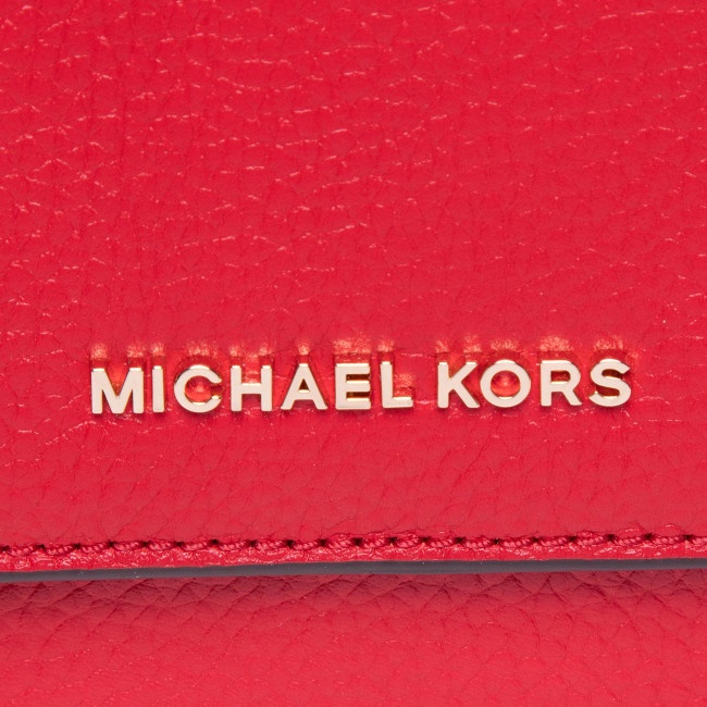 Michael Kors Bedford Legacy Texture Shoulder Bag In Red