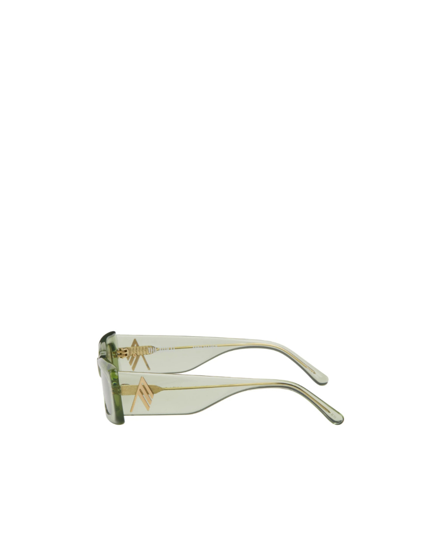 Attico The X Linda Farrow Sunglasses In Nude
