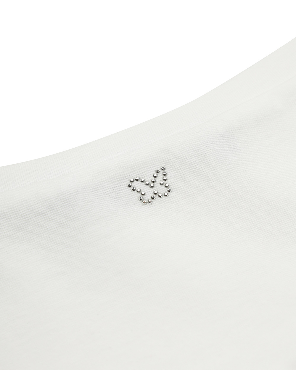 Weekend Max Mara T-shirt With Round Neck And Long Sleeves In White