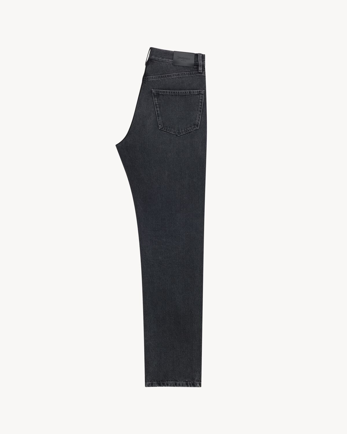 Saint Laurent Mick Long Jeans In Westwood Denim Clothing In Black