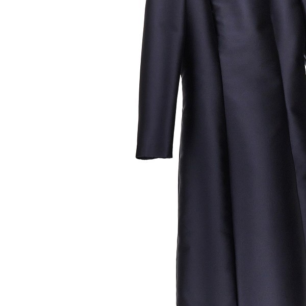 Alberta Ferretti Long Sleeve Dress In Blue