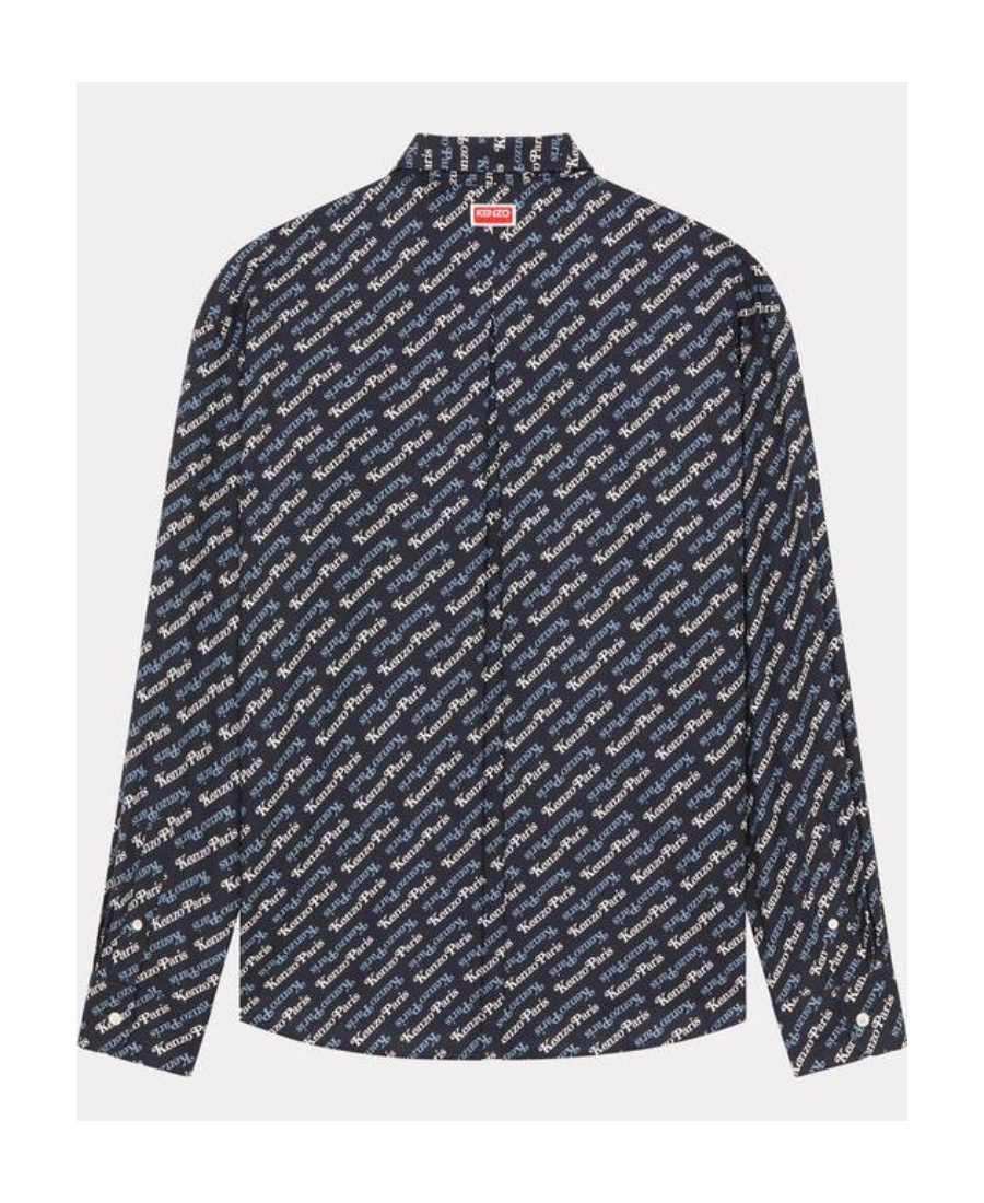 Kenzo X Verdy Logo-print Shirt In Black