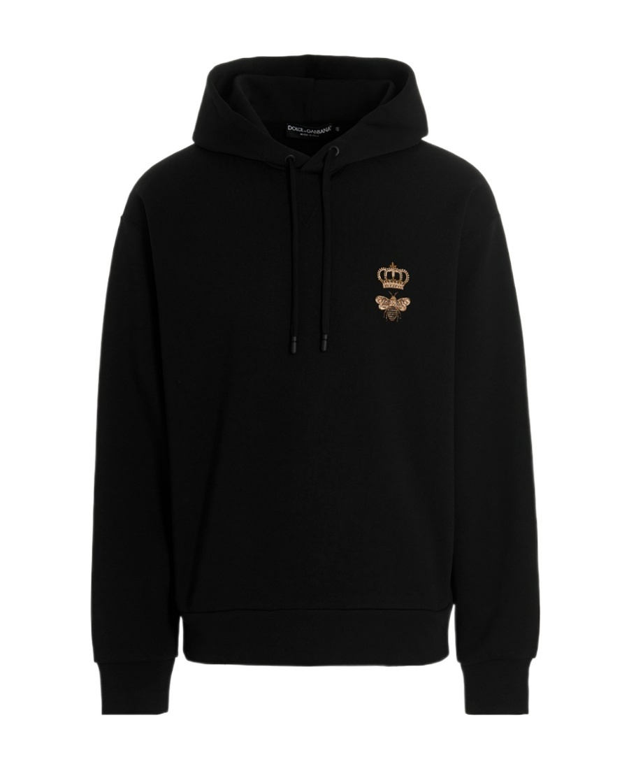 Dolce & Gabbana Cotton Sweatshirt In Black