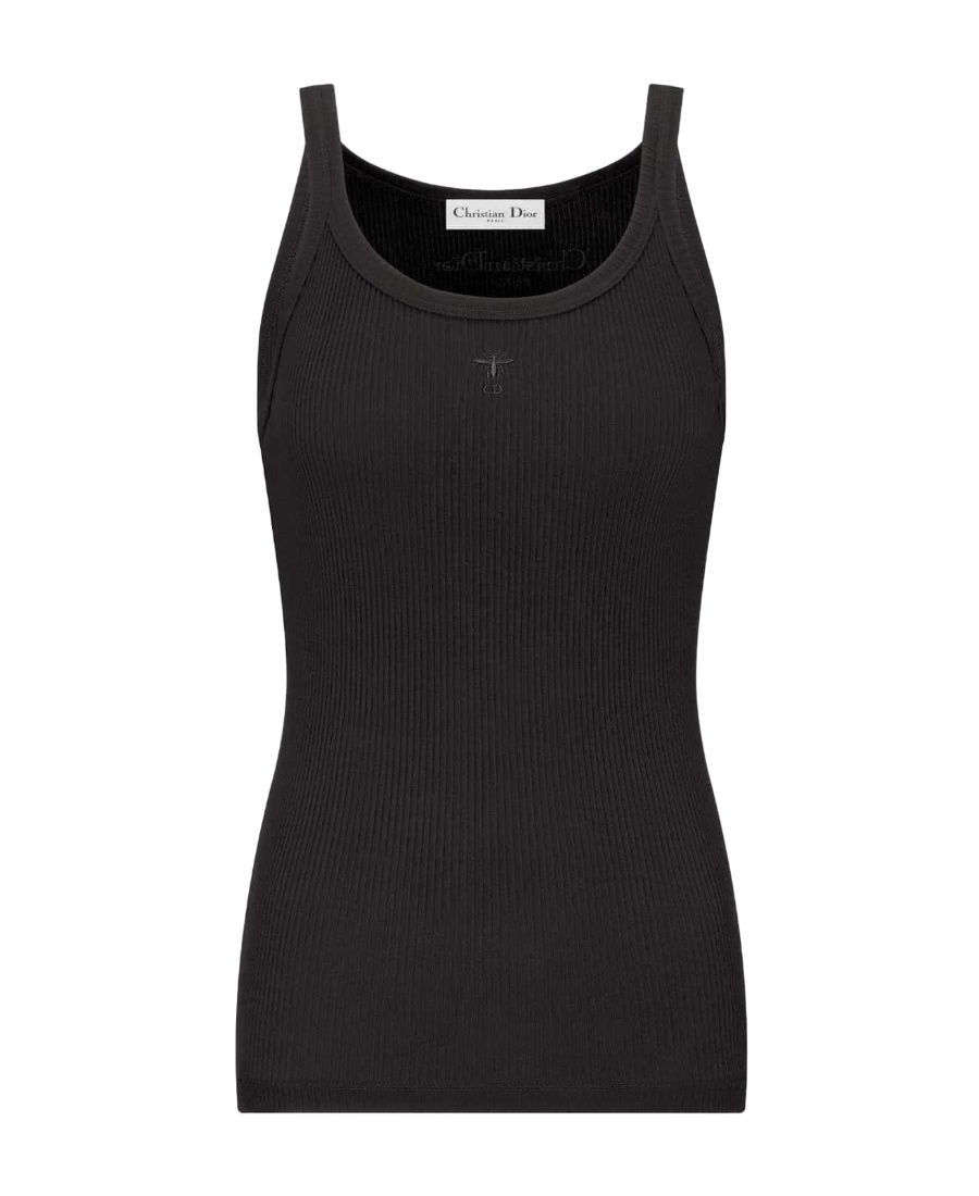 Dior Bee Logo Vest In Black