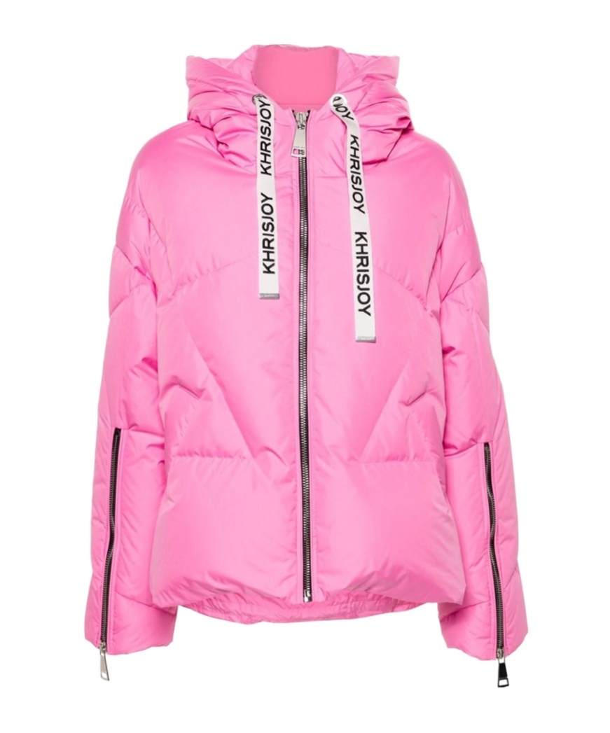 Khrisjoy Woman Down Jacket Pink Size 1 Polyester In Pink