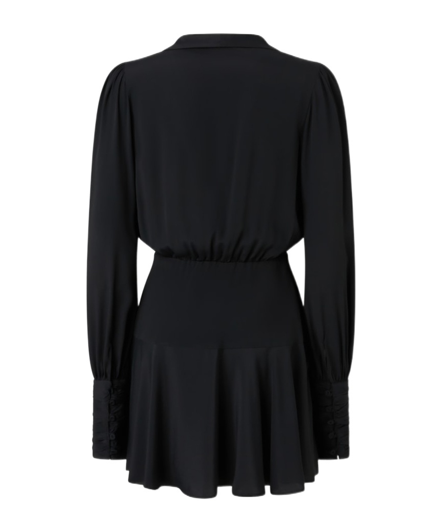 Pinko Melun Mini Dress In Black