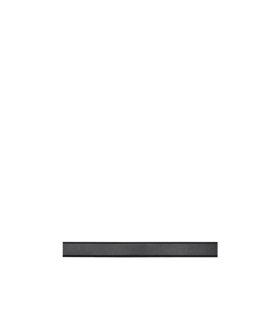 The Row Perforated Belt In Black