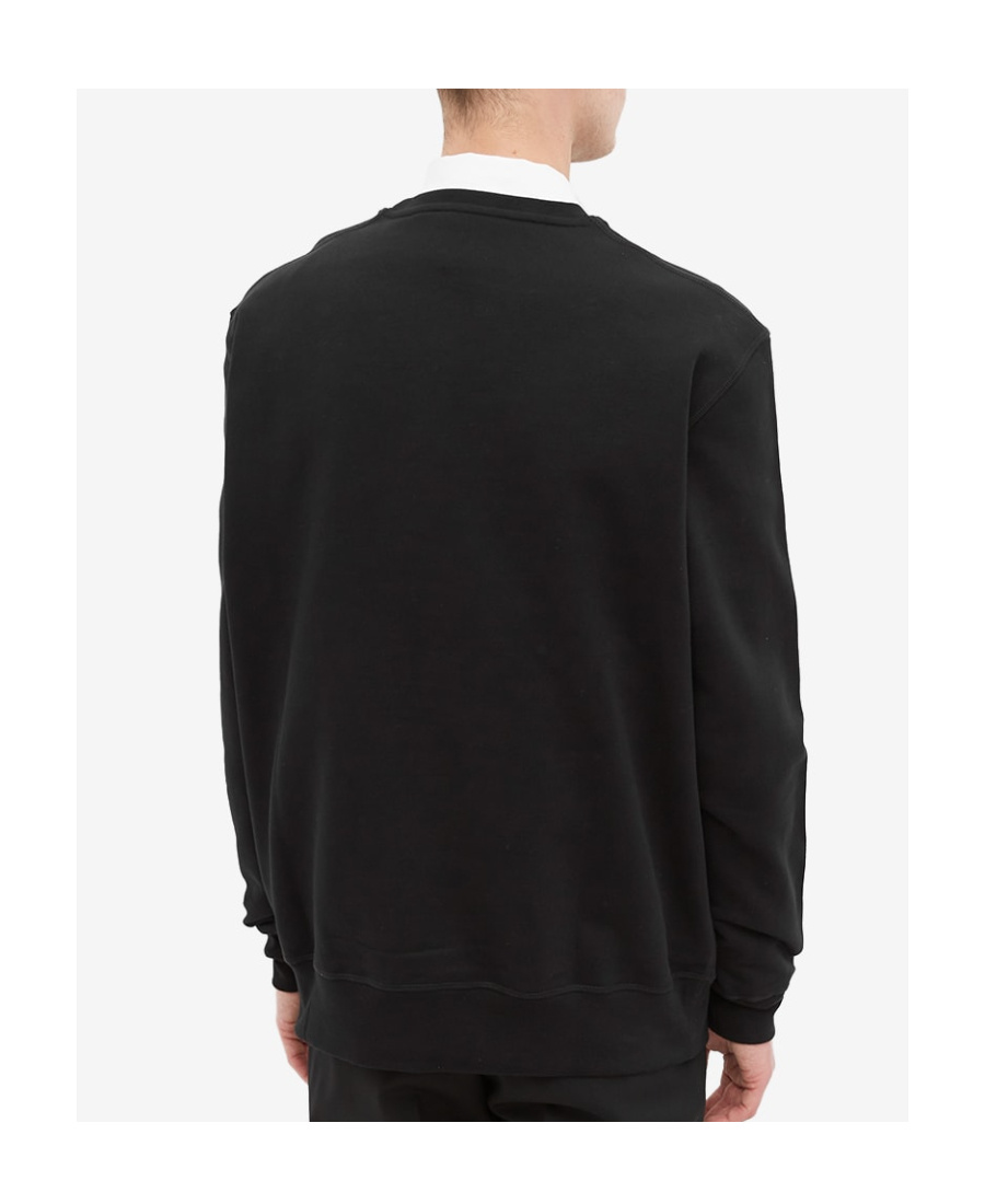 Alexander Mcqueen Graffiti-print Crew Neck Sweatshirt In Black