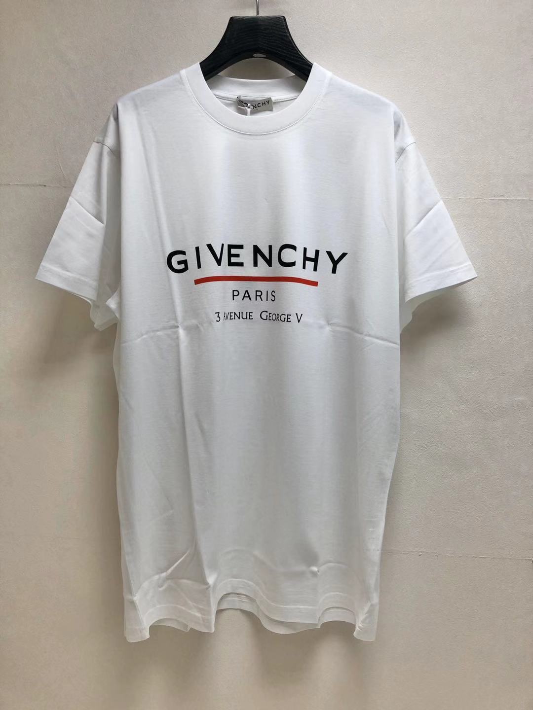 Givenchy Logo Print T-shirt In White