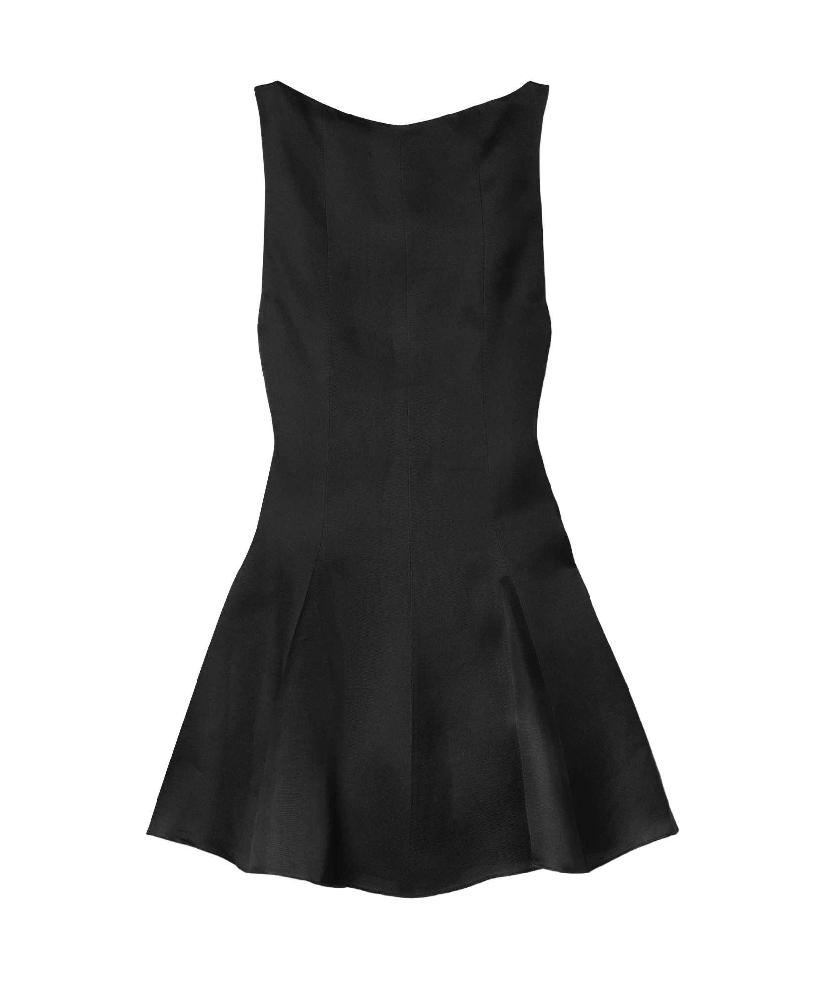 Khaite The Mags Silk Short Dress In Black