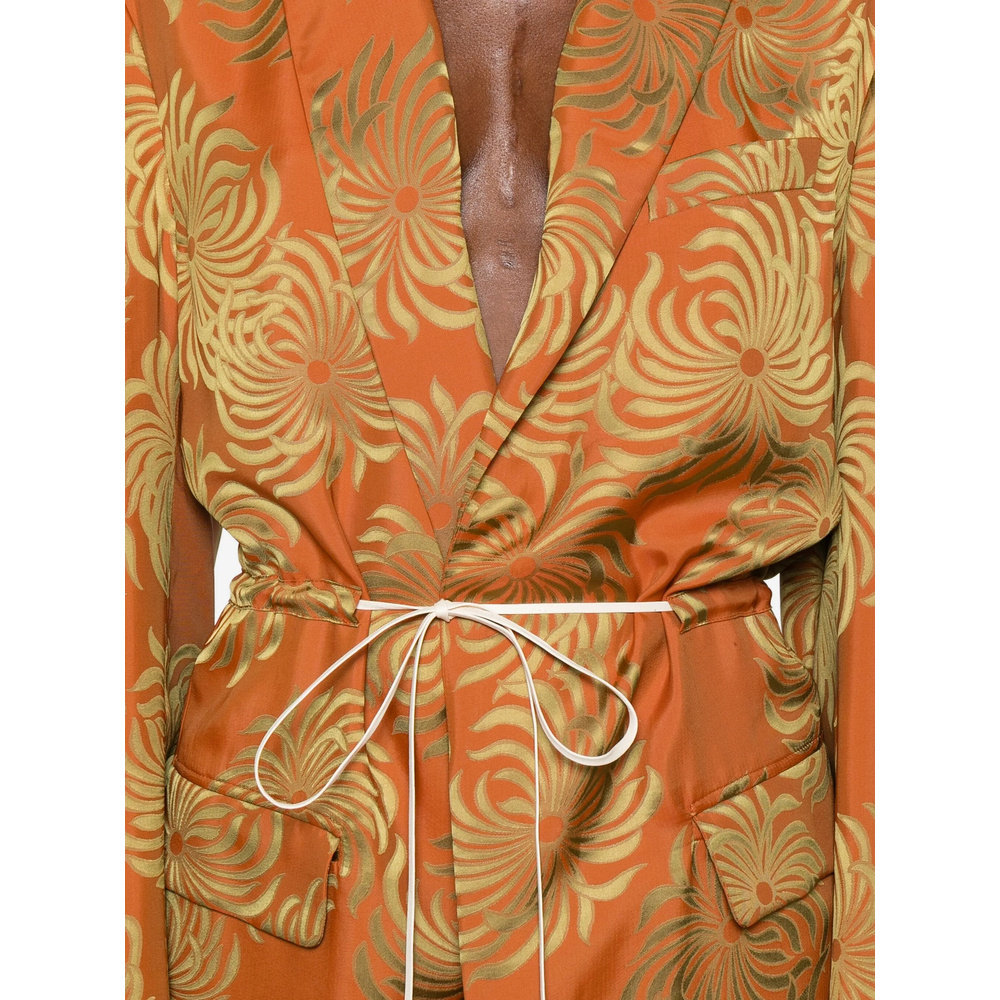 Dries Van Noten Long-sleeved Windbreaker In Multi