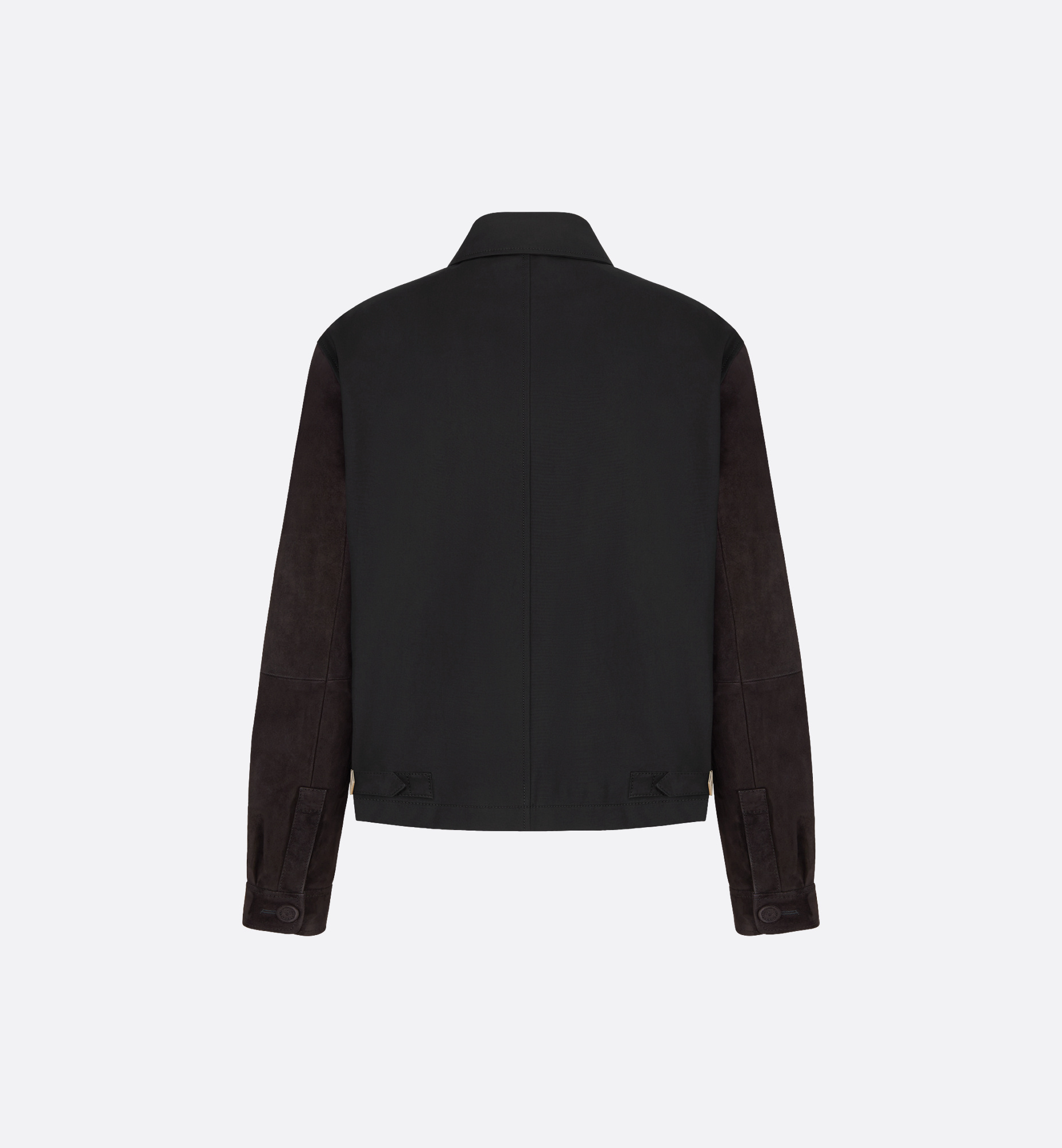Dior Zipped Blouson Jacket With Christian  Paris Tag In Multi