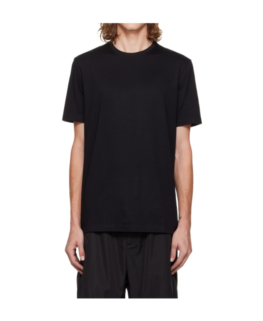 The Row Item O-neck Short-sleeved T-shirt In Black