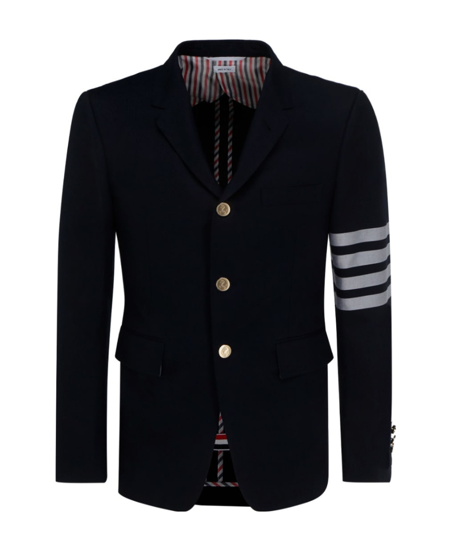 THOM BROWNE ENGINEERED 4-BAR STRIPE CLASSIC SPORT COAT JACKET