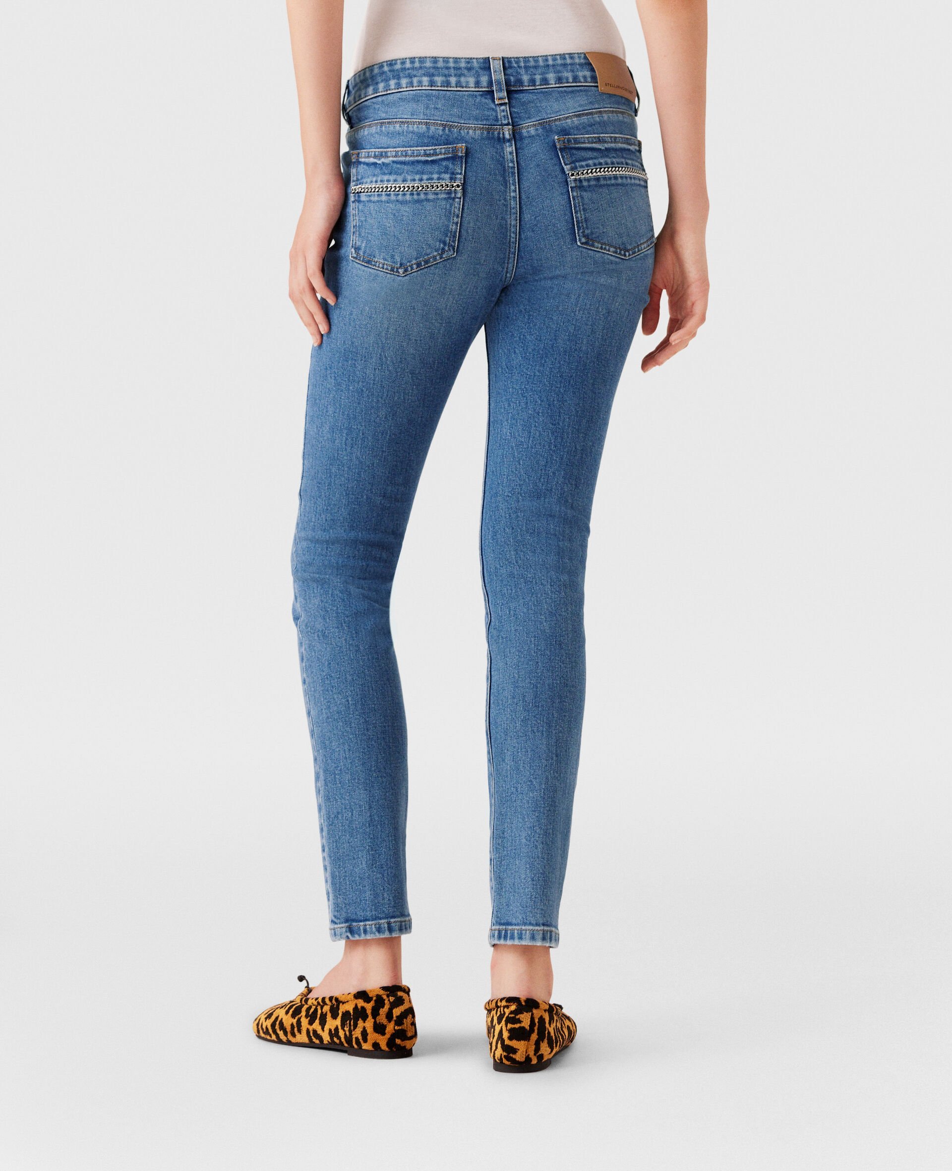 Stella Mccartney Belt-loop Jeans In Blue