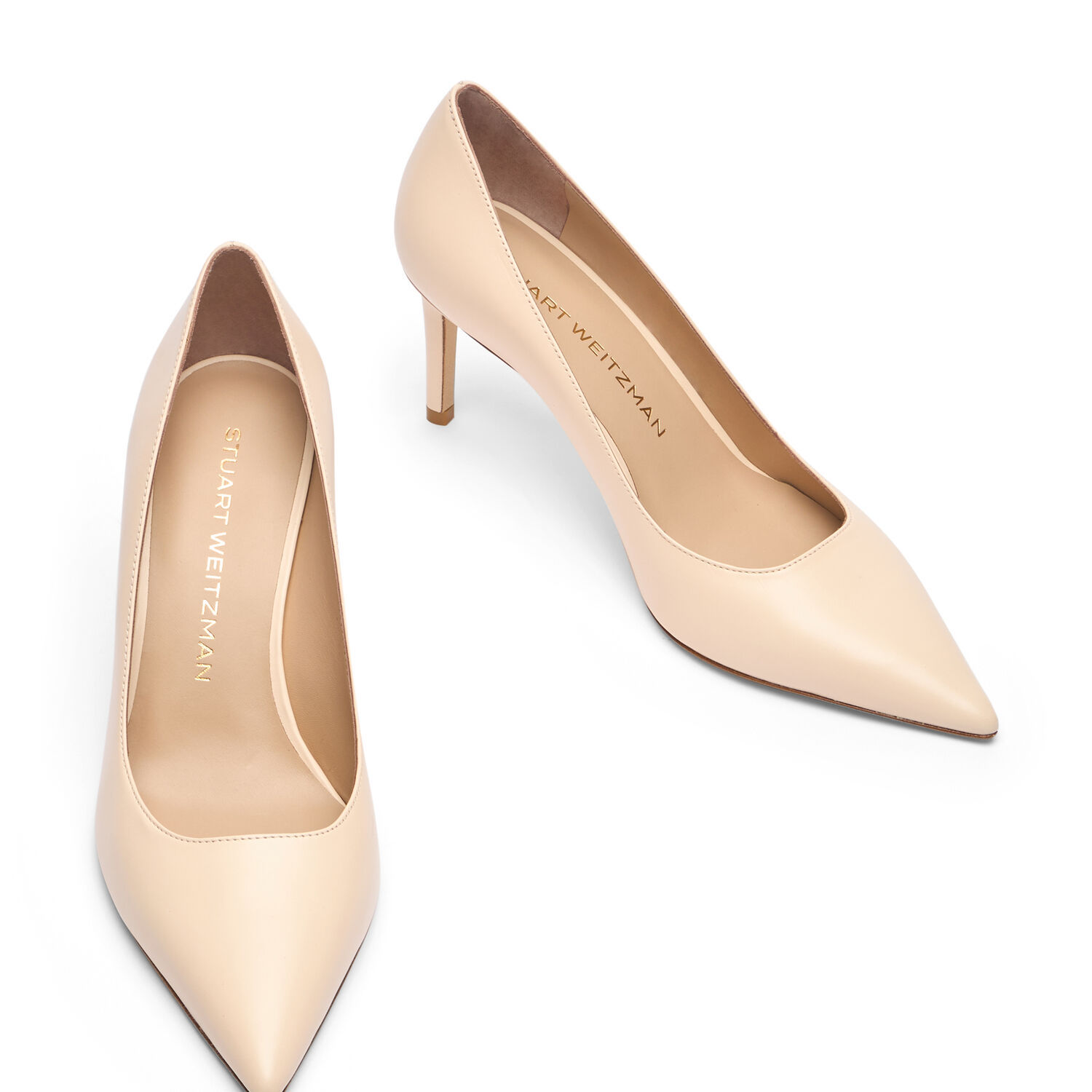 Stuart Weitzman Stuart Power 75 In Nude