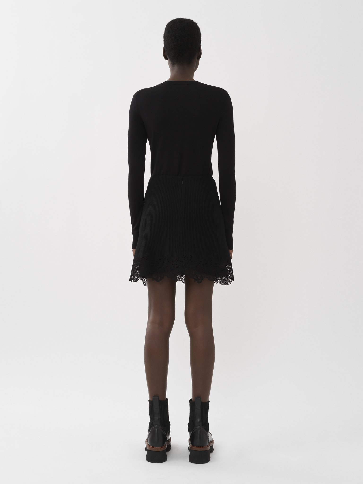 CHLOÉ TRUMPET MINI SKIRT