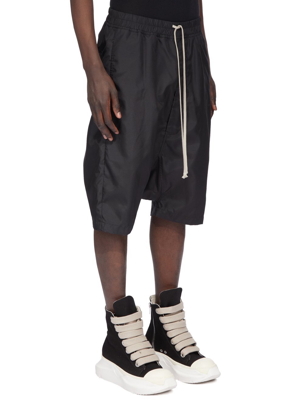 Rick Owens Drkshdw Drawstring Shorts In Black
