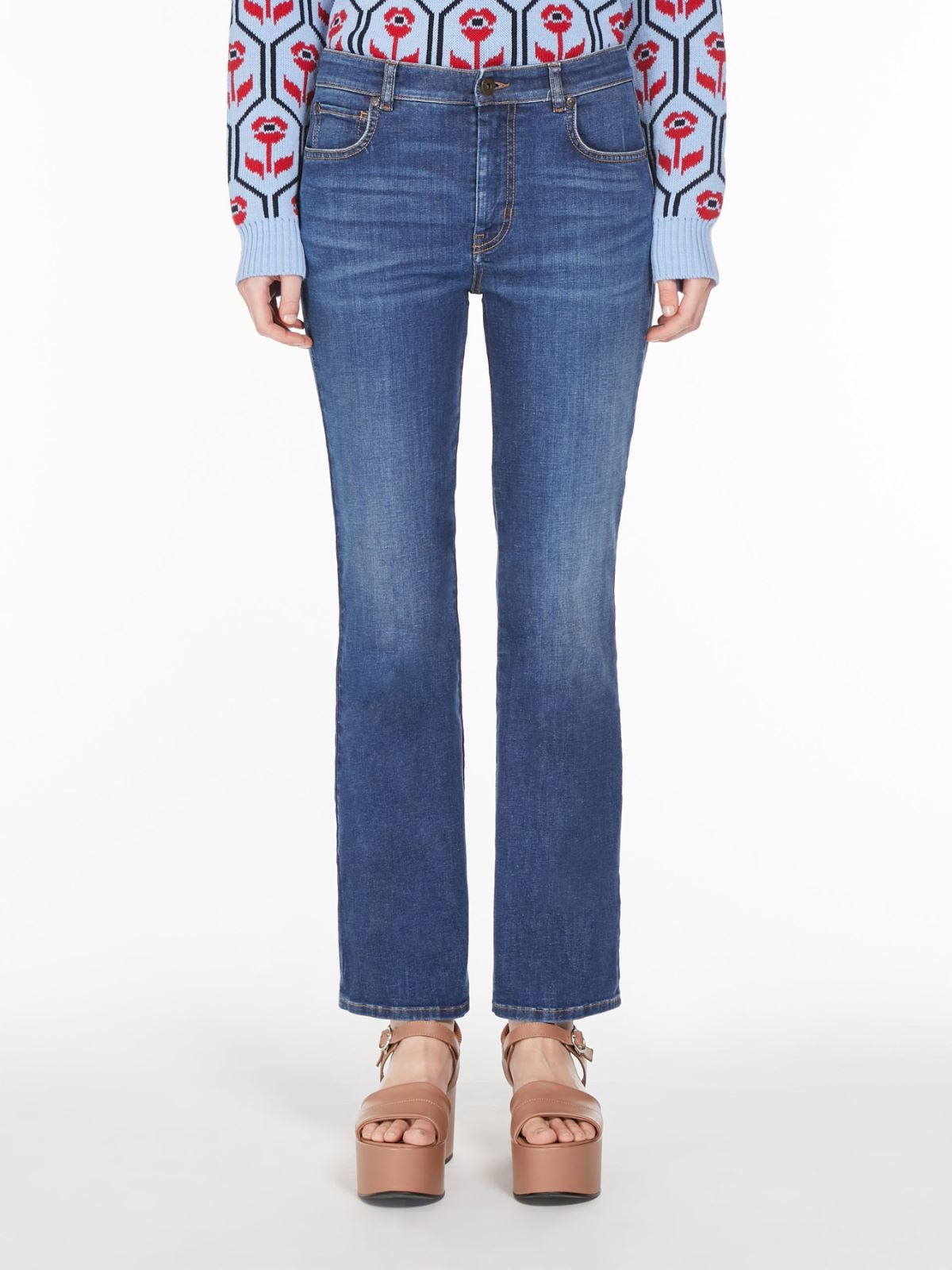 WEEKEND MAX MARA WEEKEND MAX MARA RAPALLO CROPPED JEANS