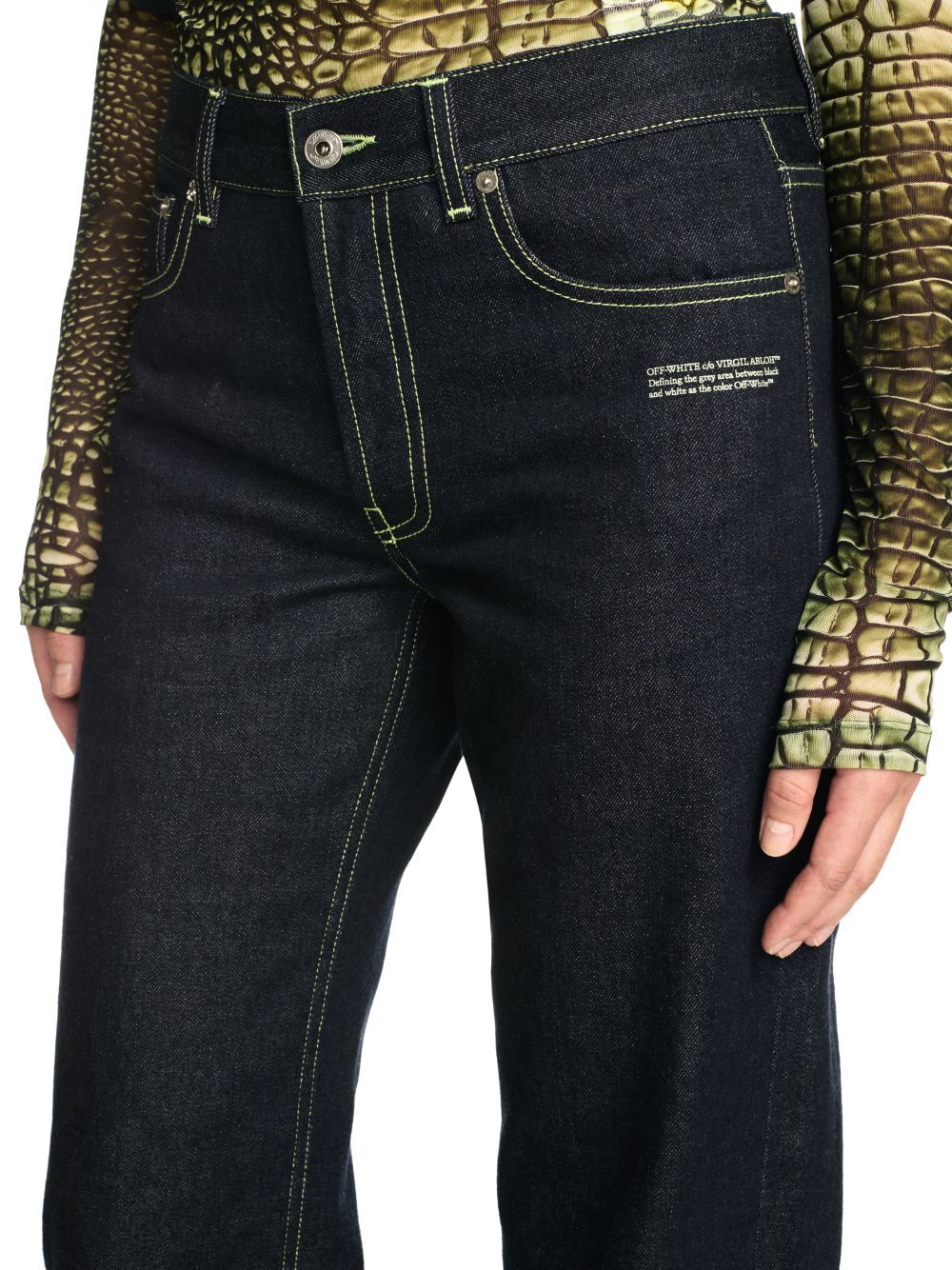 Off-white Susy Jeans In Black